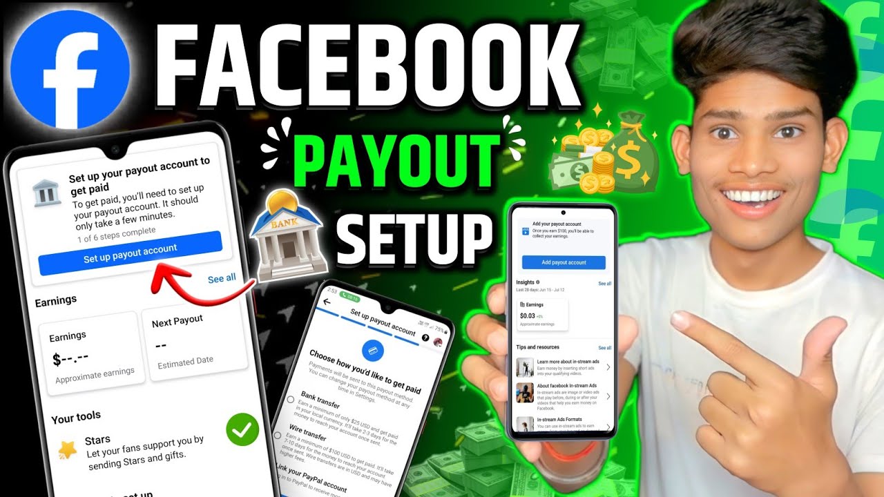 Facebook Payout Account Setup 2025 🔥 || Facebook Tax Information Setup || Facebook Page Monetization