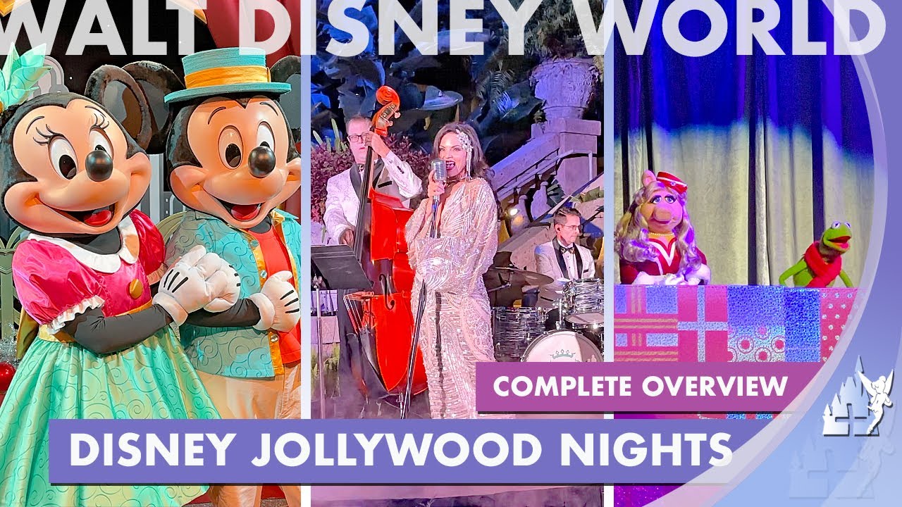 Complete overview Disney Jollywood Nights at Disney Hollywood Studios in Walt Disney World 2024