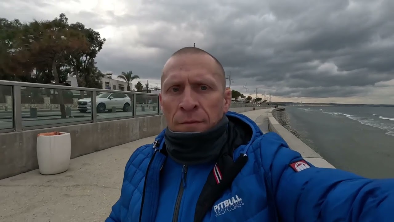 Cypr, Larnaka, luty 2023