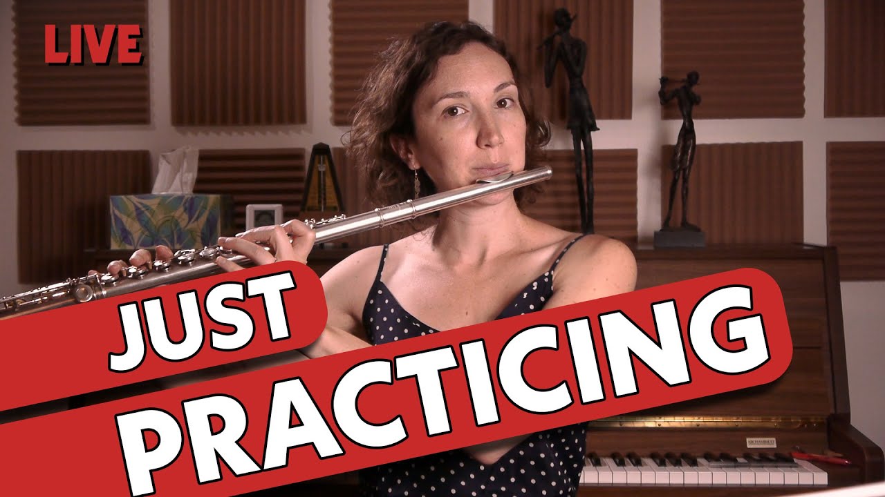Just Practicing with Amelie | Telemann Fantasia No.3