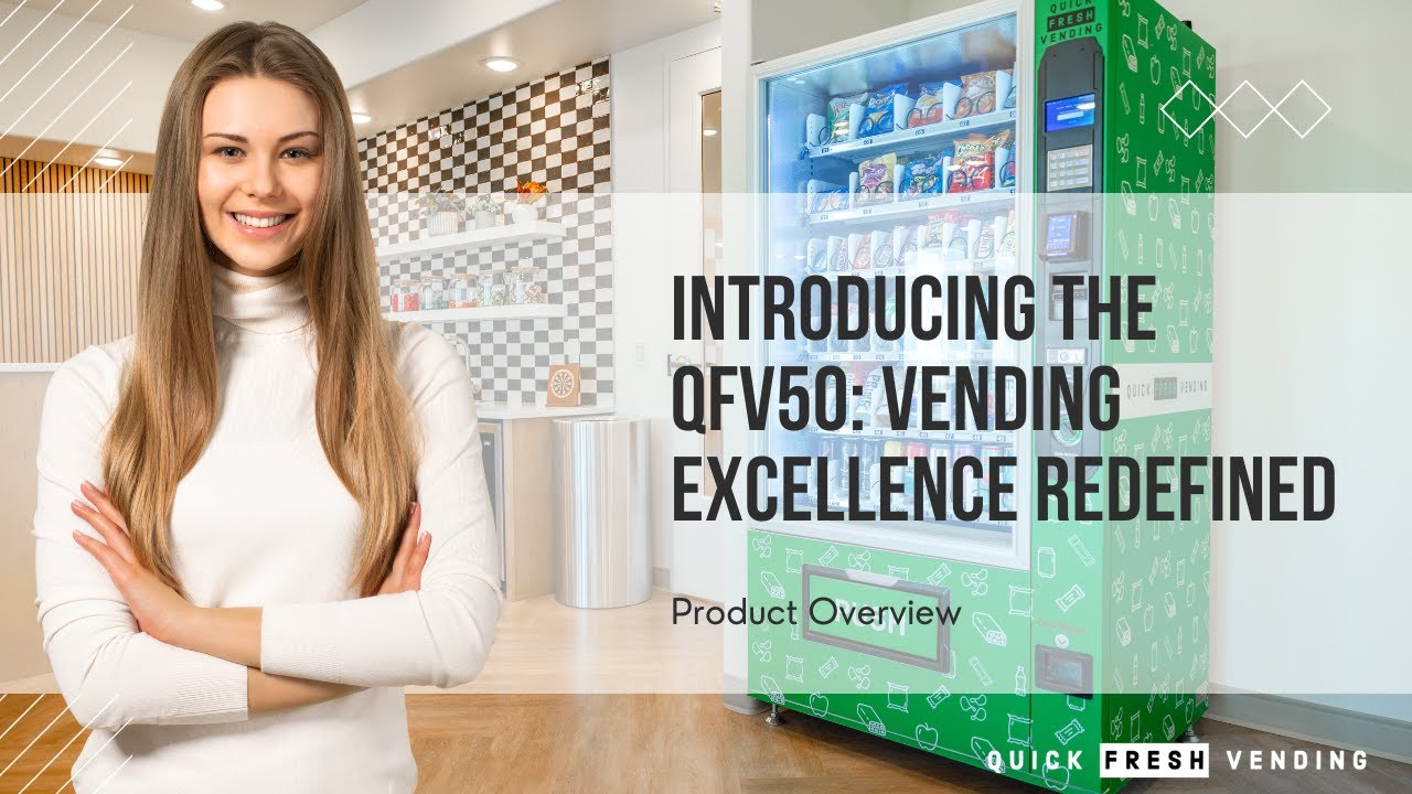 The QFV50 Vending Machine: Next-Level Vending Experience! 🍫🥤