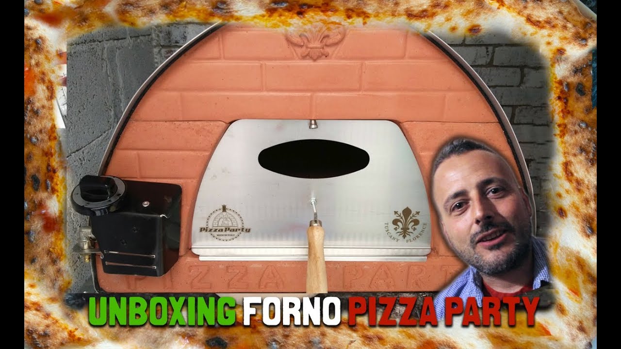Unboxing Pizza Party forno a gas o legna - super veloce e potente