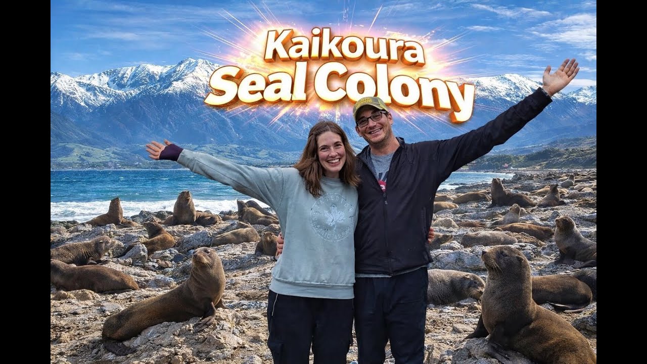 Kaikoura Seal Colony New Zealand!