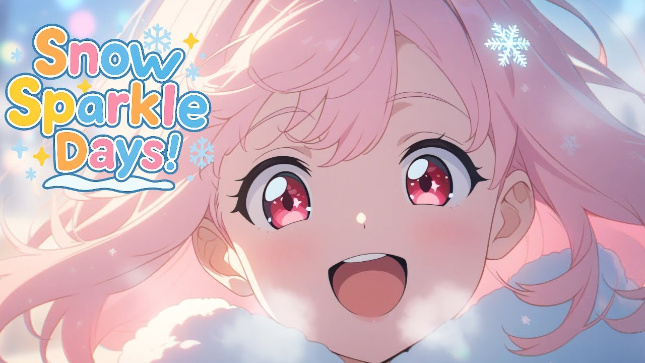 気持ちひとつで世界は輝く❄️雪の魔法が開く夢のページ ☃️スノウ・スパークル☆デイズ！【Official Music Video / AI MUSIC / AMV / 神代雅】