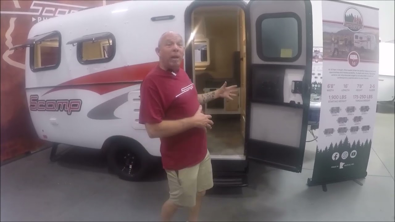 Tour of 2025 Scamps at the new Showroom and Shop in Phoenix Arizona.