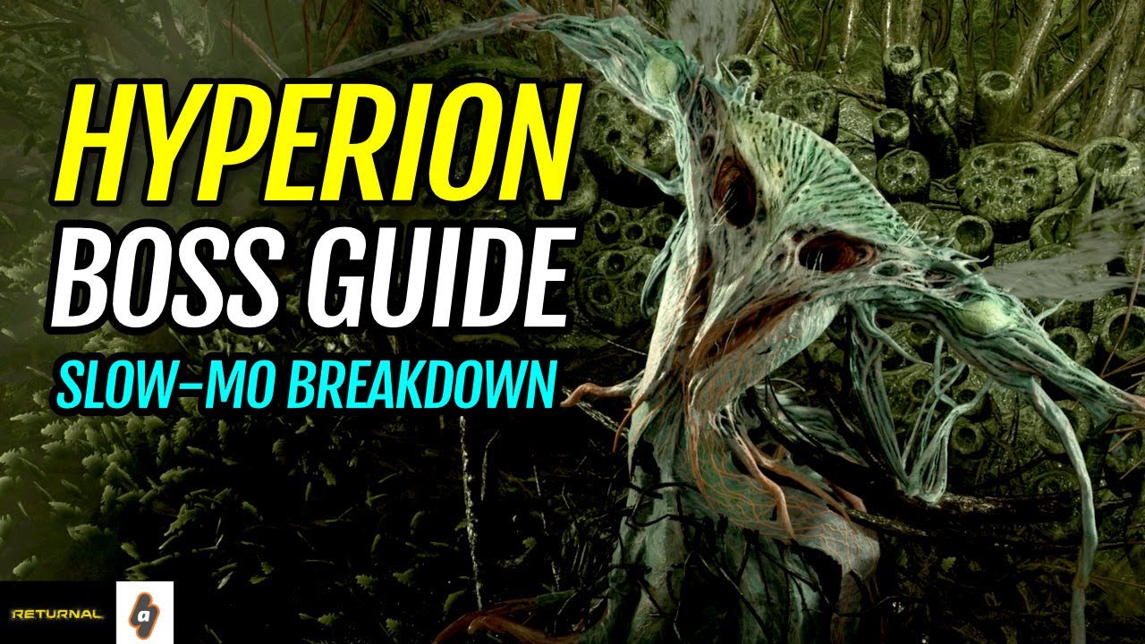 EASY Way to defeat HYPERION: Slow Mo Breakdown Boss Guide Biome 4 | Returnal