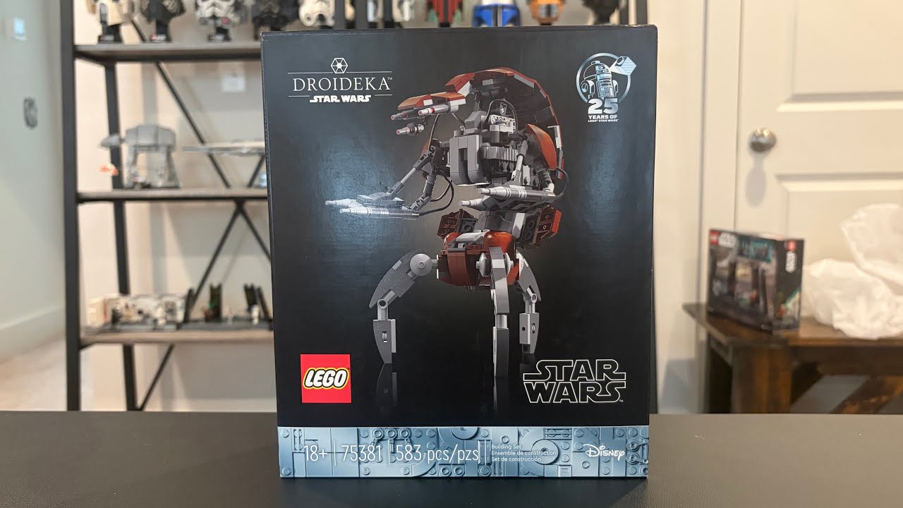 LEGO Star Wars Set 75381 Buildable Droideka!  