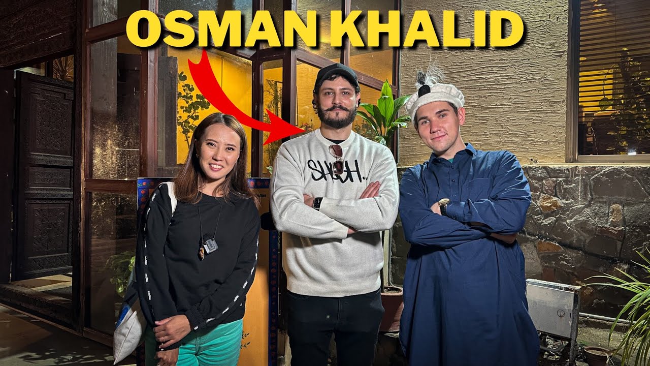 We met Osman Khalid Famous Pakistani Drama actor in Lok Virsa Mela 2023🇵🇰