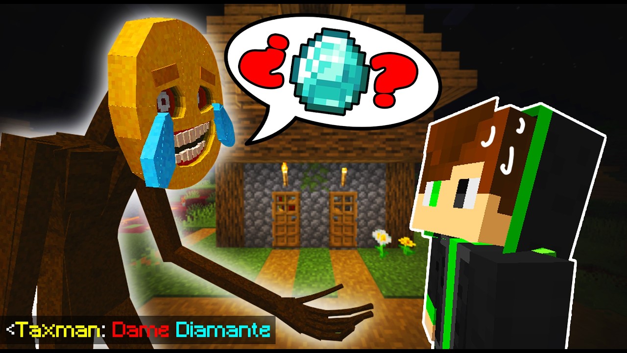 EL MOD DE MINECRAFT QUE TE COBRA POR JUGAR | The Taxman Mod (ft. SoyClay)