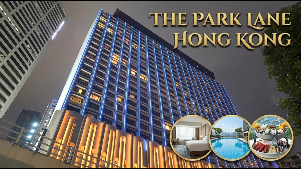 [4K] Hotel Tour | 🇭🇰 HONG KONG,  Park Lane 2025