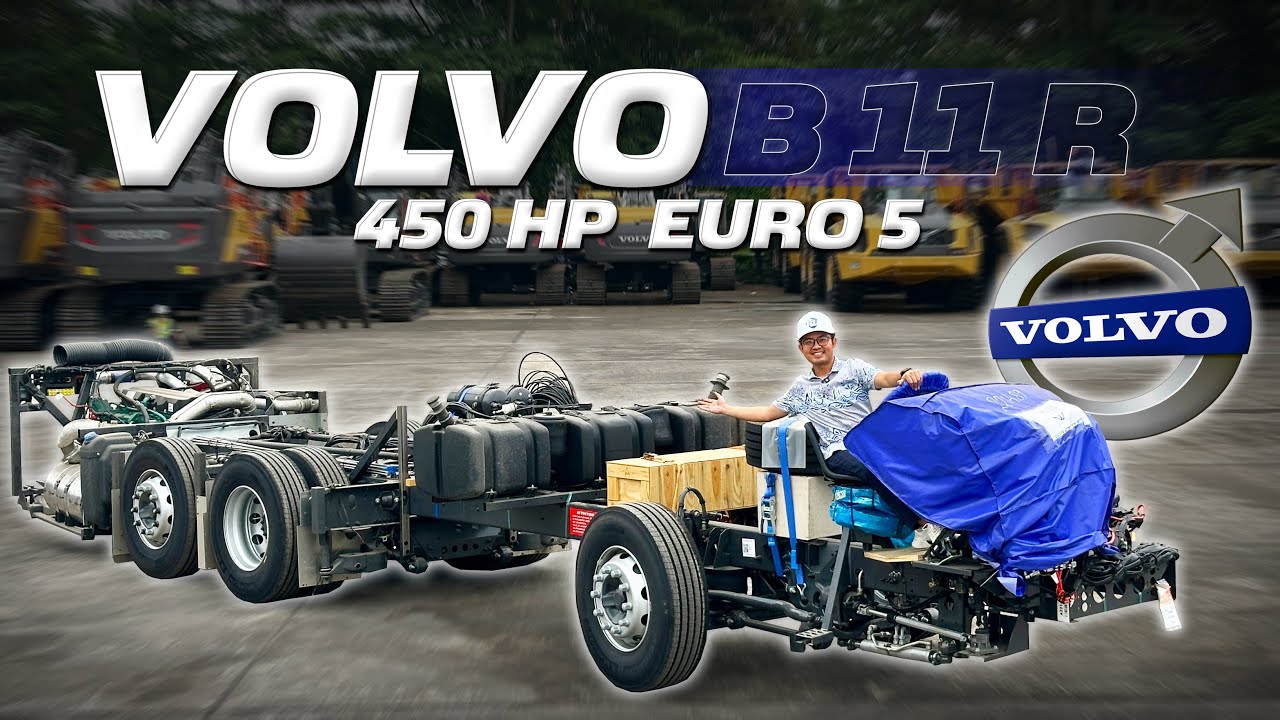 LIHAT CHASSIS BUS VOLVO B11R LANGSUNG KE DEALERNYA‼️