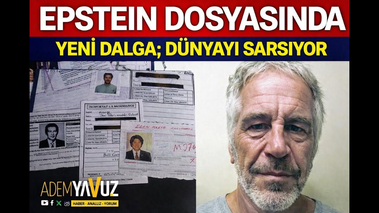 EPSTEIN DOSYALARINDA YENİ DALGA: 3 MİLYON BELGE, 2.000 VİDEO… KİM KİMİ KOLLADI?