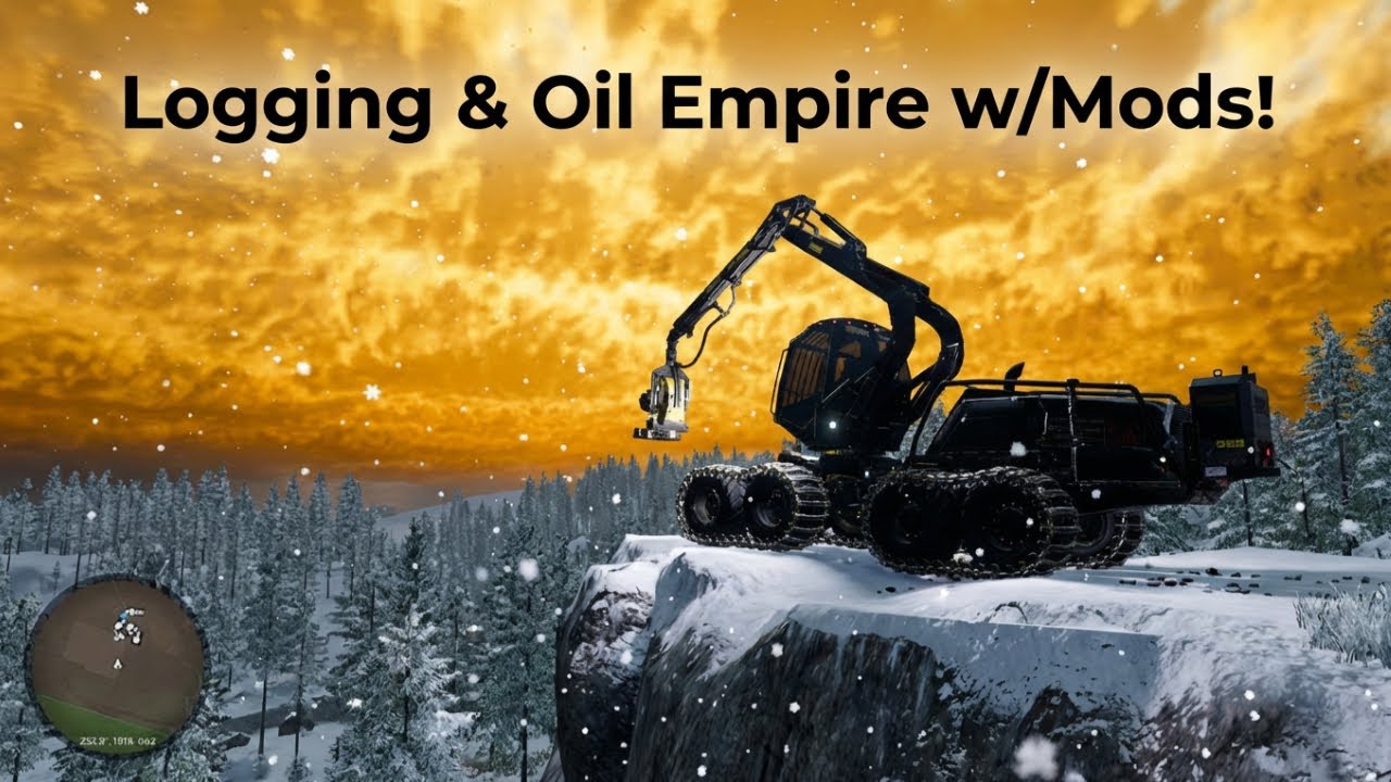 Logging & Oil Empire w/Mods!  #fs22 #live #livestream #yt #youtubevideos #gaming
