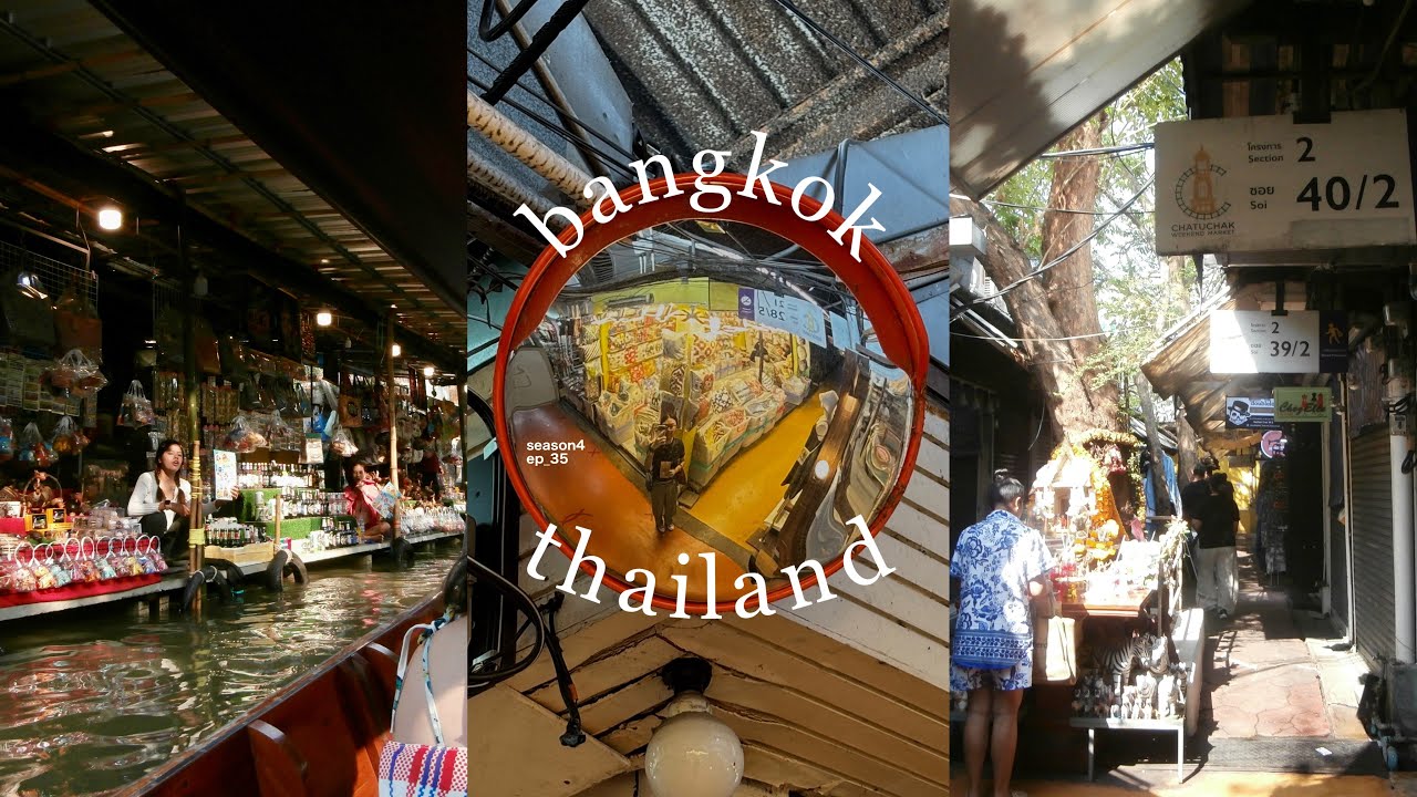thailand 2025 🧳 | girls trip to bangkok, temples, markets and lots of shopping 🛒 👯‍♀️🚂!!