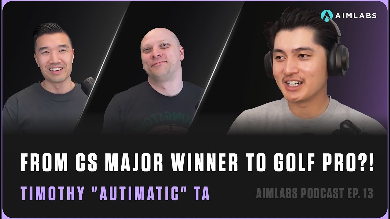 autimatic о VALORANT, CS:GO и почему он выбрал гольф | Подкаст Aimlabs, выпуск 13