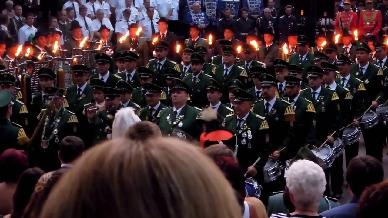Schützenfest Feste Zons 2016, Zapfenstreich
