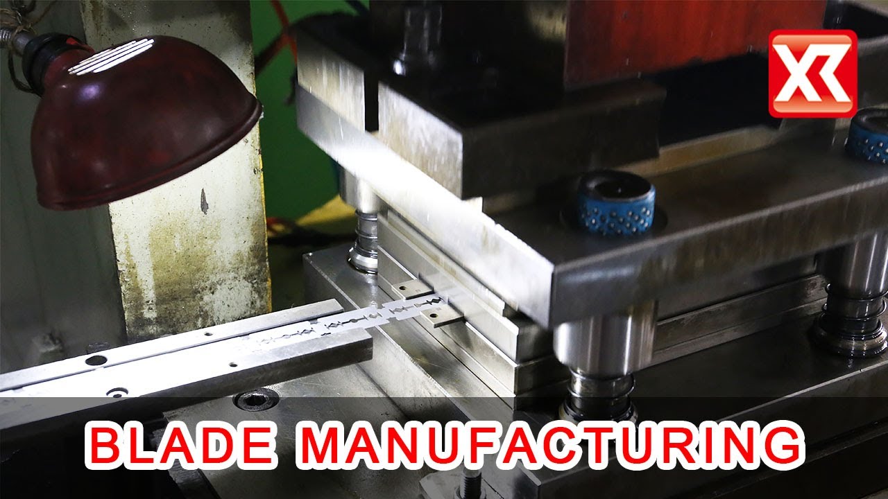 How it's Made: Double Edge Razor Blades - Made by Xirui Blade