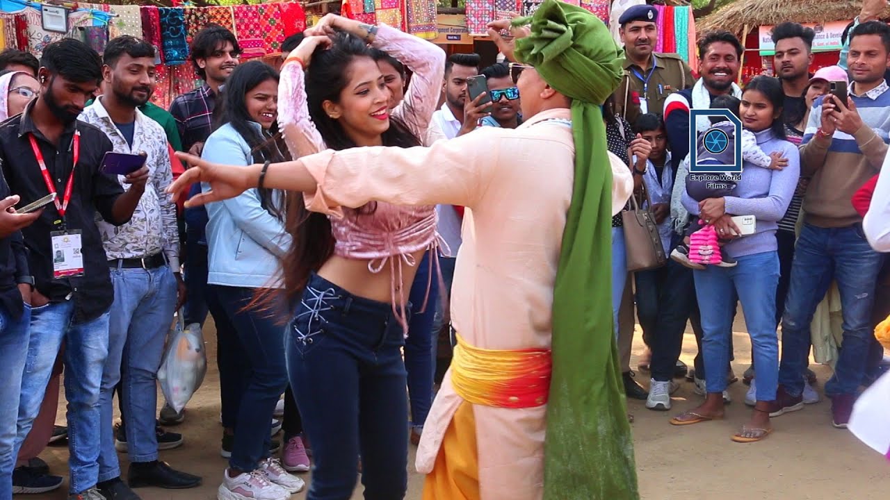 Traditional Nagada Dance at Surajkund Mela