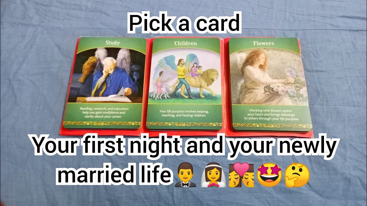 Hindi- Pick a card🔮Your first night and your newly married life🤵👰💏🤩🤔(Timeless)
