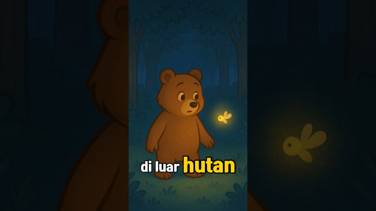 bubu si beruang yang takut gelap