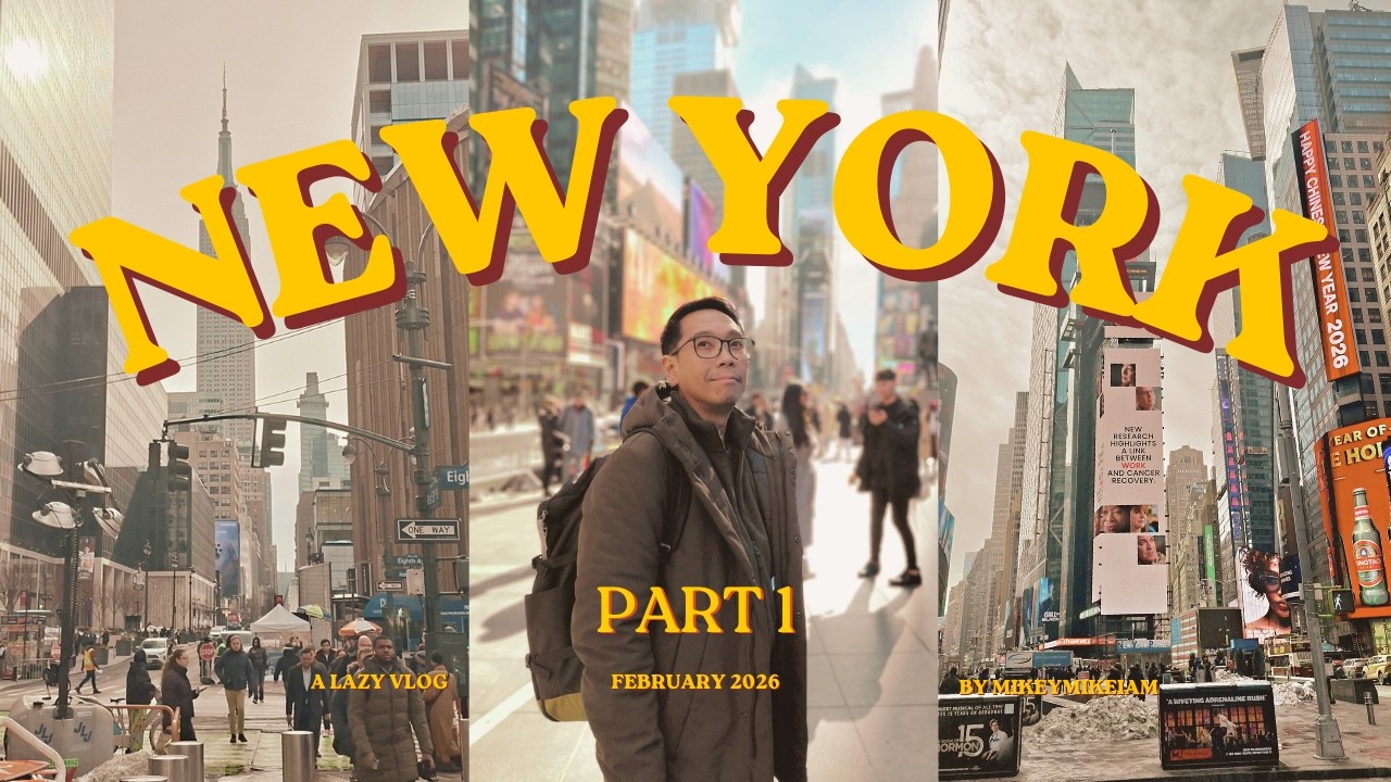 Our First Night in NYC 🇺🇸 Junior’s, Central Perk Coffee, Adel’s Halal & Times Square Midnight Moment