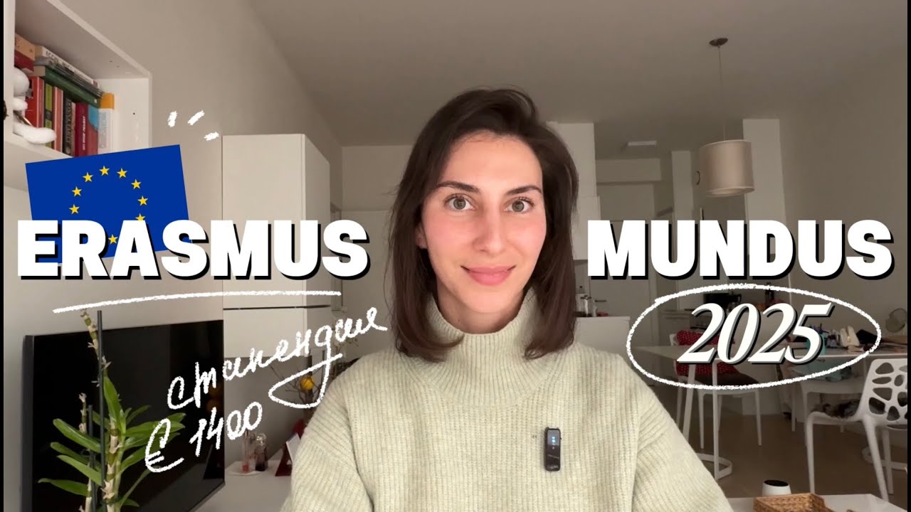 Erasmus Mundus в 2025 году | Моя история о том, как я выиграла 3 стипендии Эразмус