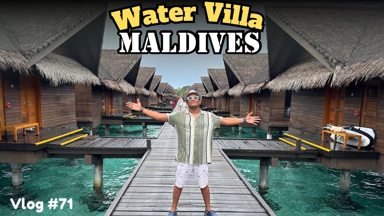 Dream Vacation: 24 Hours in a Maldives Water Villa at Adaaran Hudhuran Fushi! ​⁠@MisterBangalore