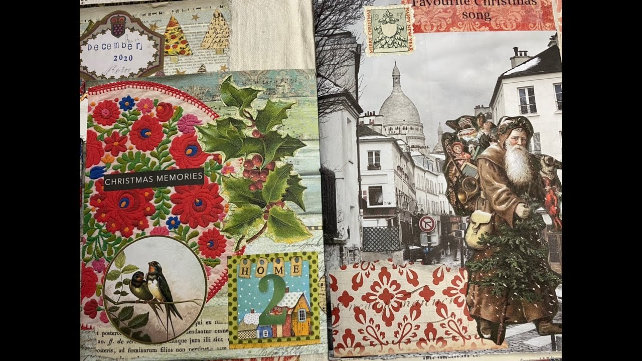 December Daily 2020 Christmas Junk journal | Day 2