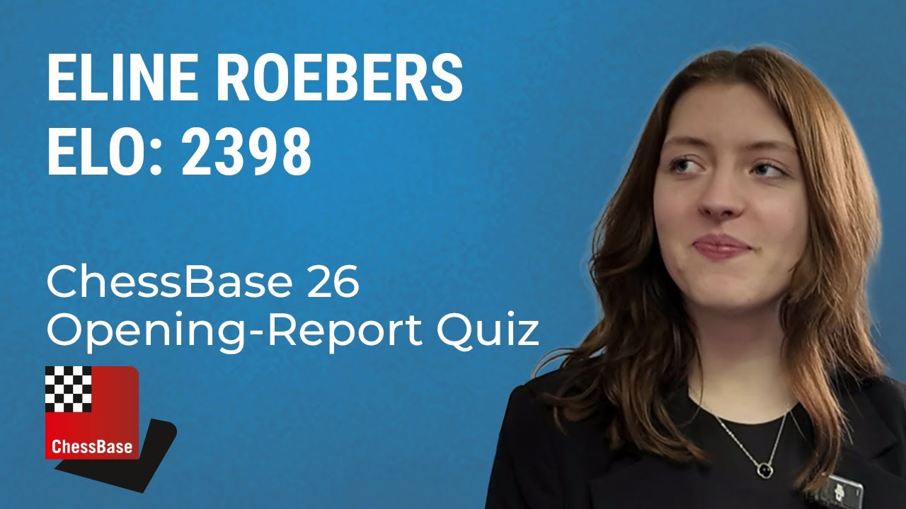 Opening-Report Quiz with Eline Roebers - Wijk aan Zee - Tata Steel Chess Tournament