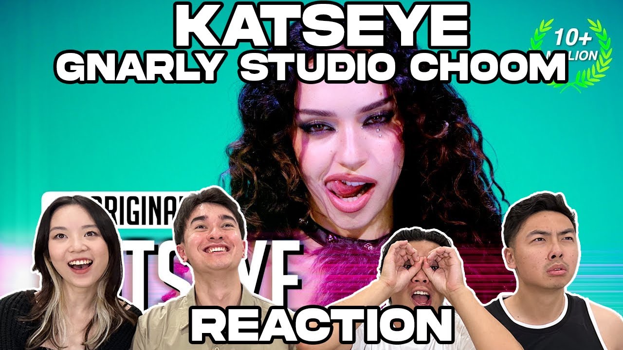 KATSEYE(캣츠아이) 'Gnarly' STUDIO CHOOM REACTION!