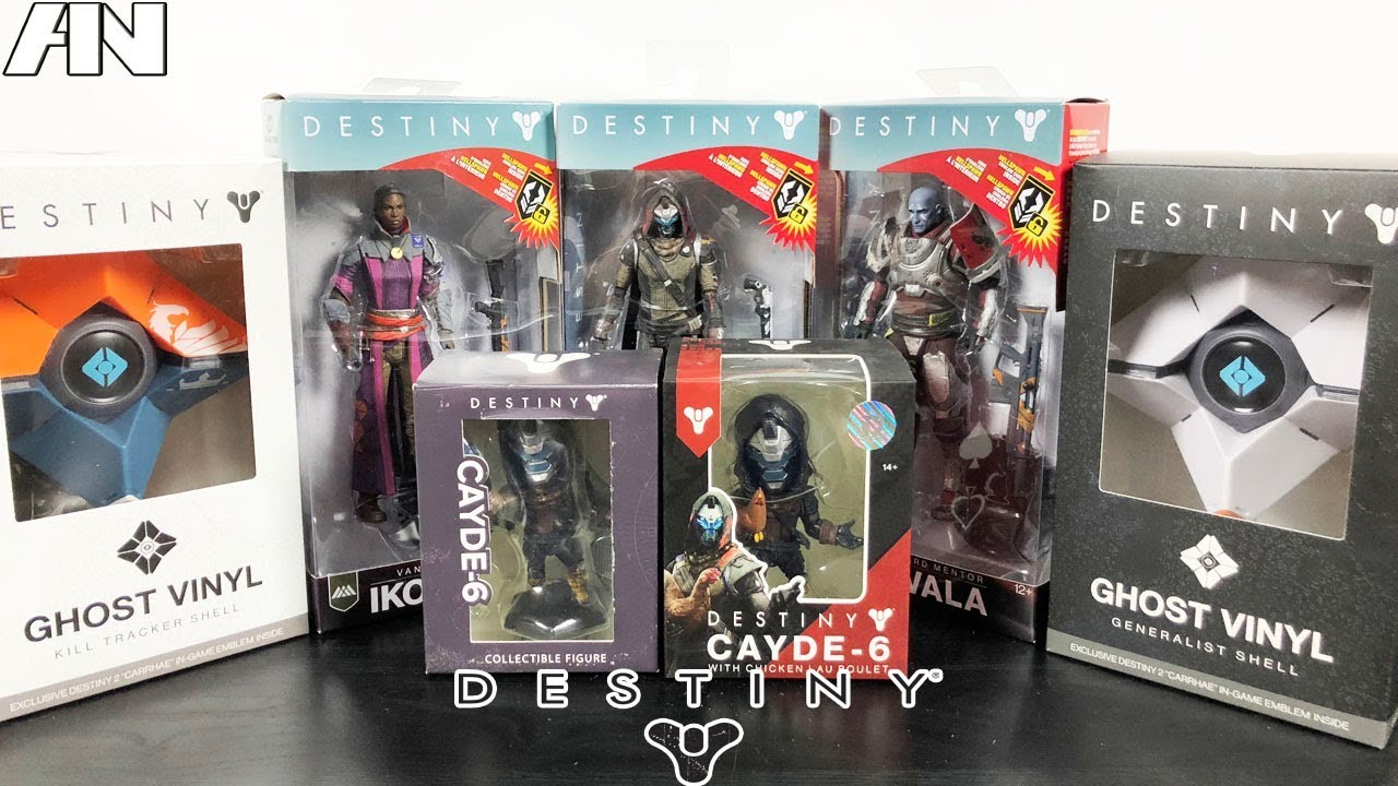 More Destiny Figures! (McFarlane Toys, Bigshot Toyworks)