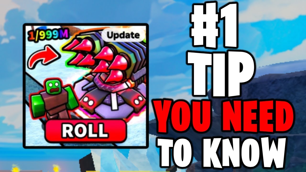 Совет №1, который я хотел бы знать в Tower Defense RNG, когда я был новичком