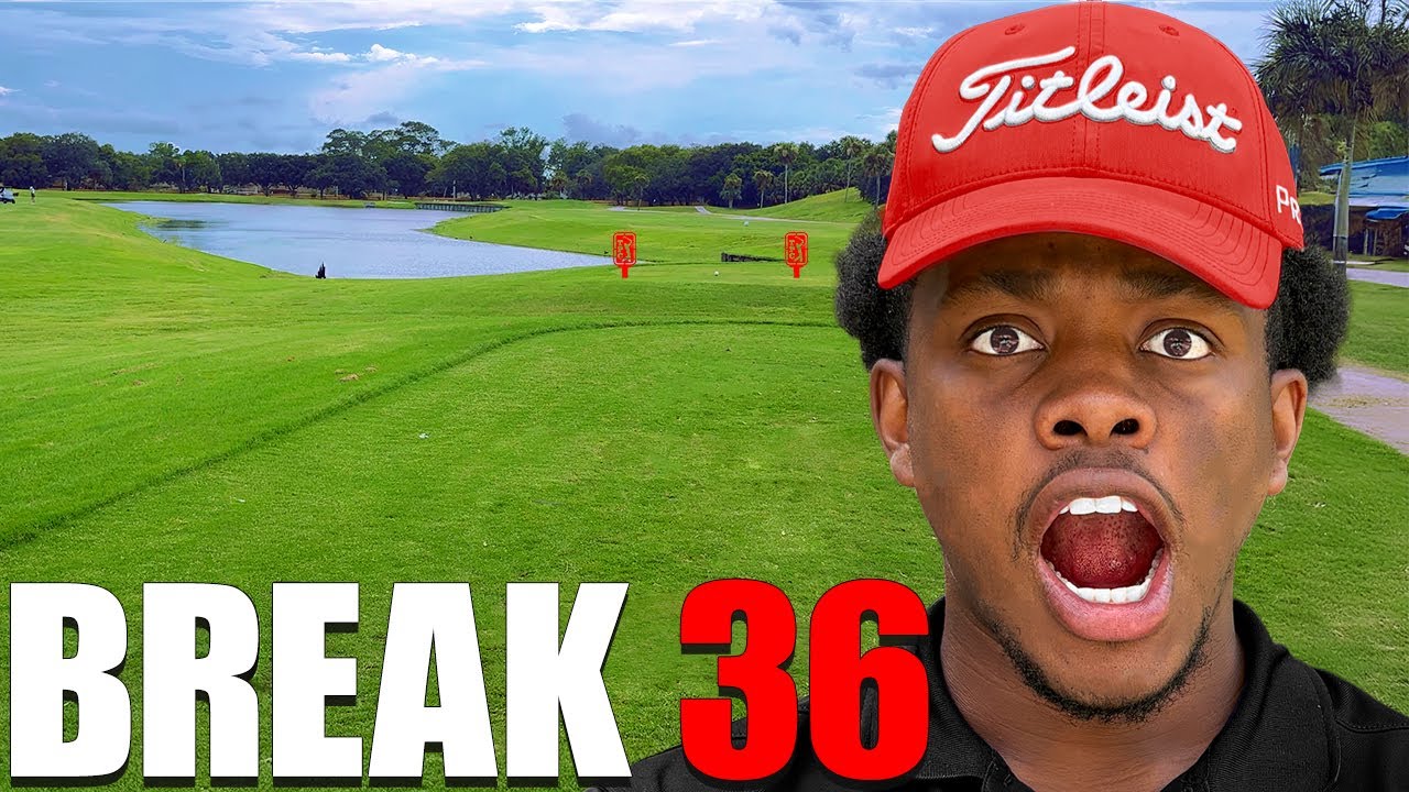 I Tried Breaking Par From The Red Tees