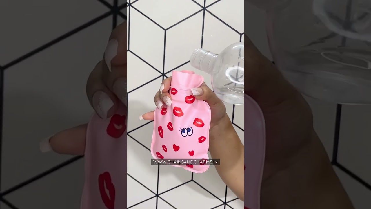 Mini Hot Water Bag. Shop at our website - www.chainsandcharms.in #chainsandcharmsbynida