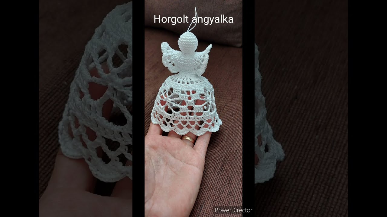 Horgolt angyalka.Angel crochet. #Horgolt #angyalka #angel #crochet