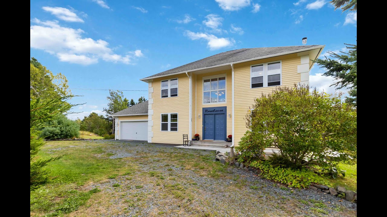 🌊 Oceanfront Luxury | 5-Bed, 4 - Bath Home on 3.7 Acres | 48 Schooner Landing, Head of Jeddore, NS