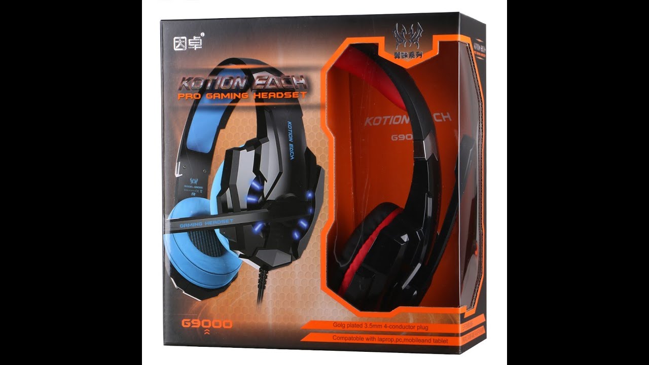 Обзор игровой гарнитуры Kotion EACH G9000, а где переходник????