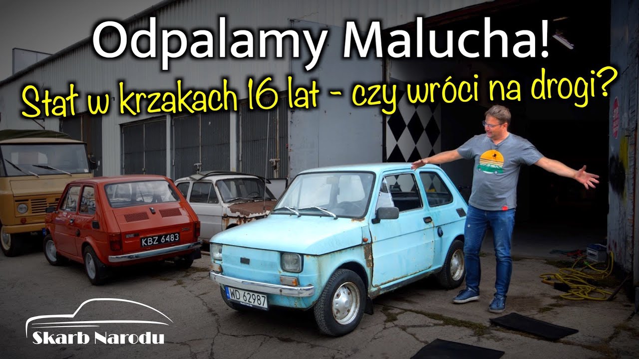 Odpalamy Malucha! - Stał w krzakach 16 lat - czy wróci na drogi? // Muzeum SKARB NARODU