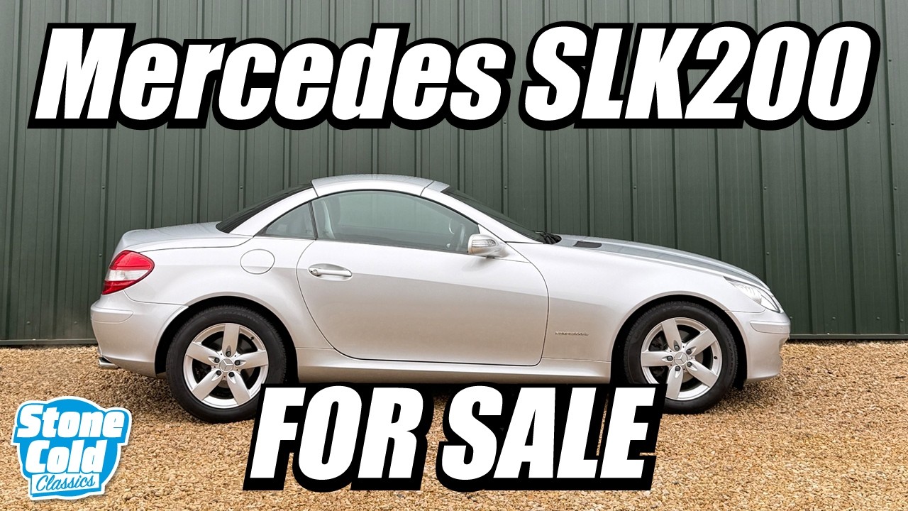 2006 Mercedes SLK200 Kompressor for sale at Stone Cold Classics Ltd. £7,995