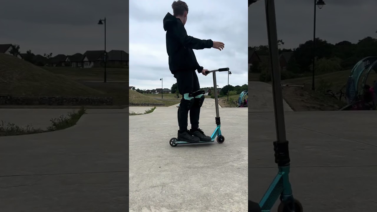 Training for Corby skate park #scooteraccessories #thevaultproscooters #skatepark