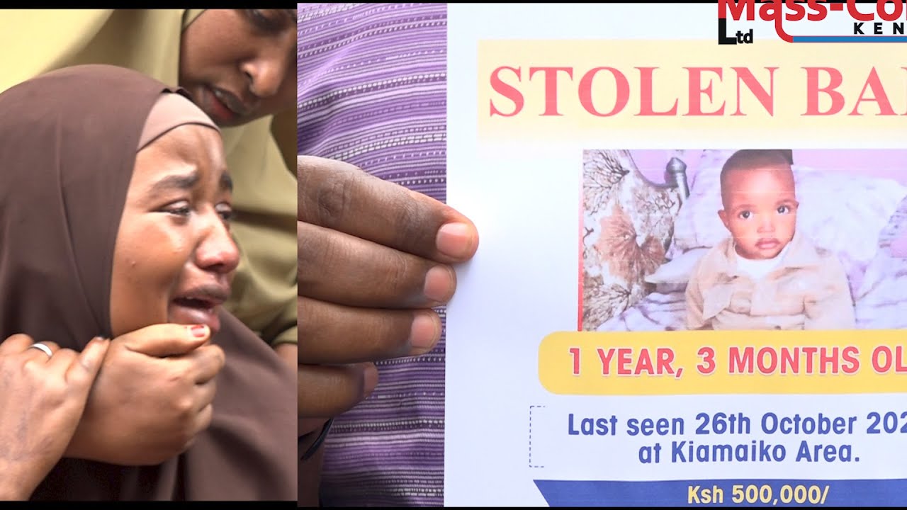 TEARS AND HEARTBREAK IN KIAMAIKO AS MOTHER SEEK FOR HELP FROM KENYANS TO FIND HER STOLEN SON