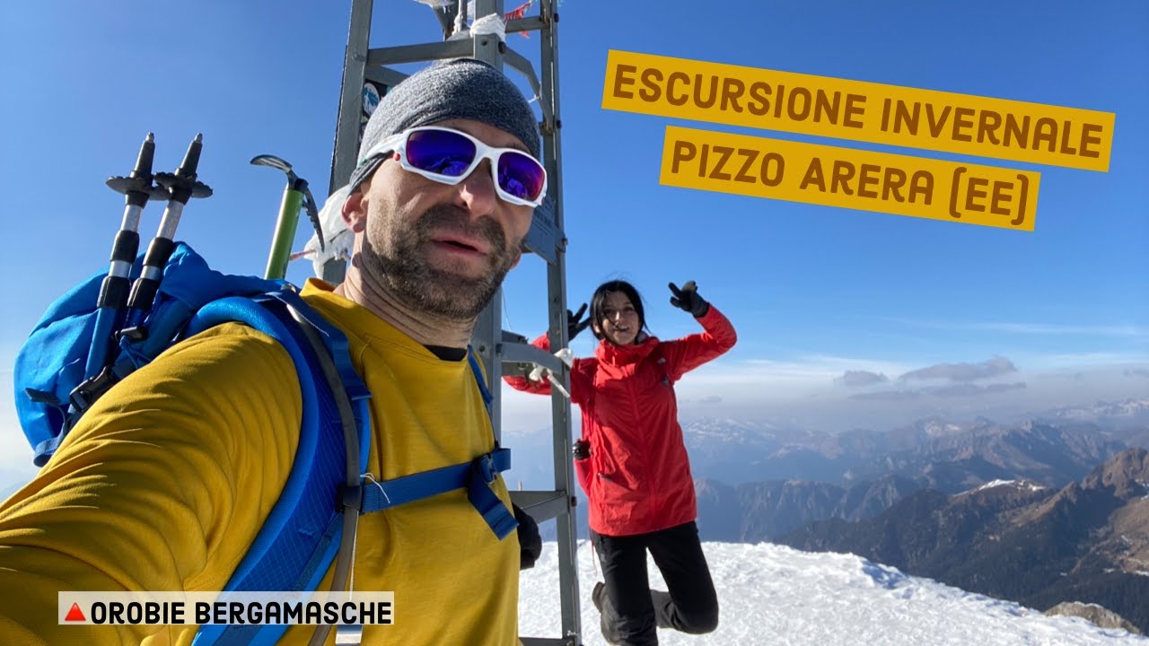 Pizzo Arera in invernale (EEA)