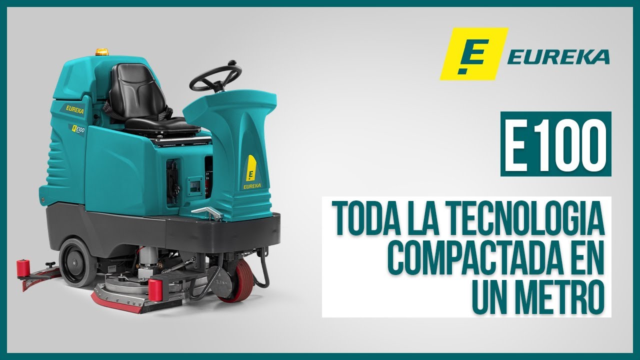 Fregadora Industrial de Conductor Sentado | Eureka E100
