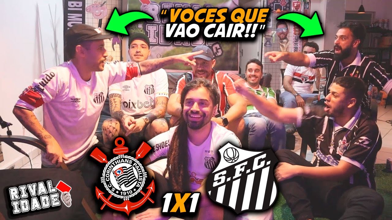 React Corinthians 1x1 Santos | Melhores momentos | Gols | Brasileirão