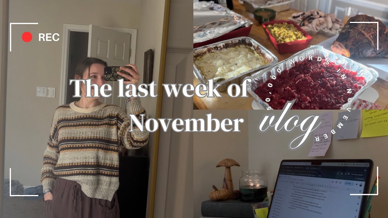 The Last Week of NaNo 2025 🤯 (November writing challenge)