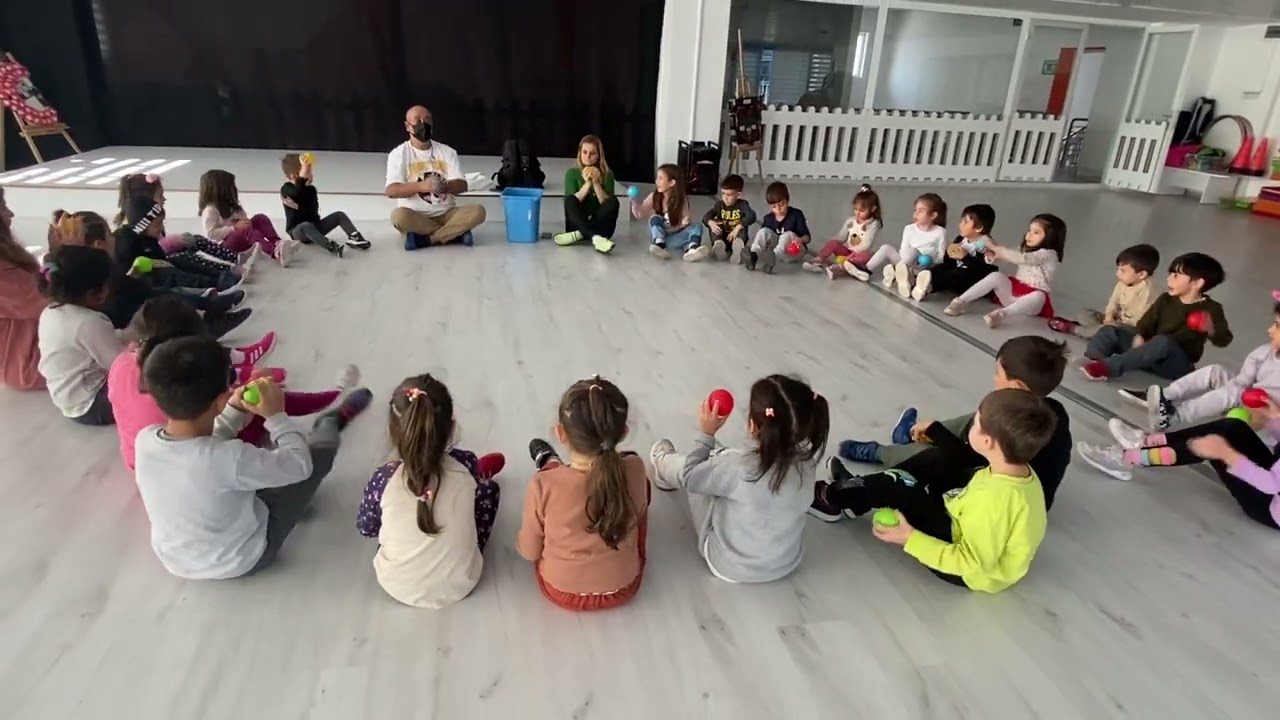 Toplarla ritim okul öncesi