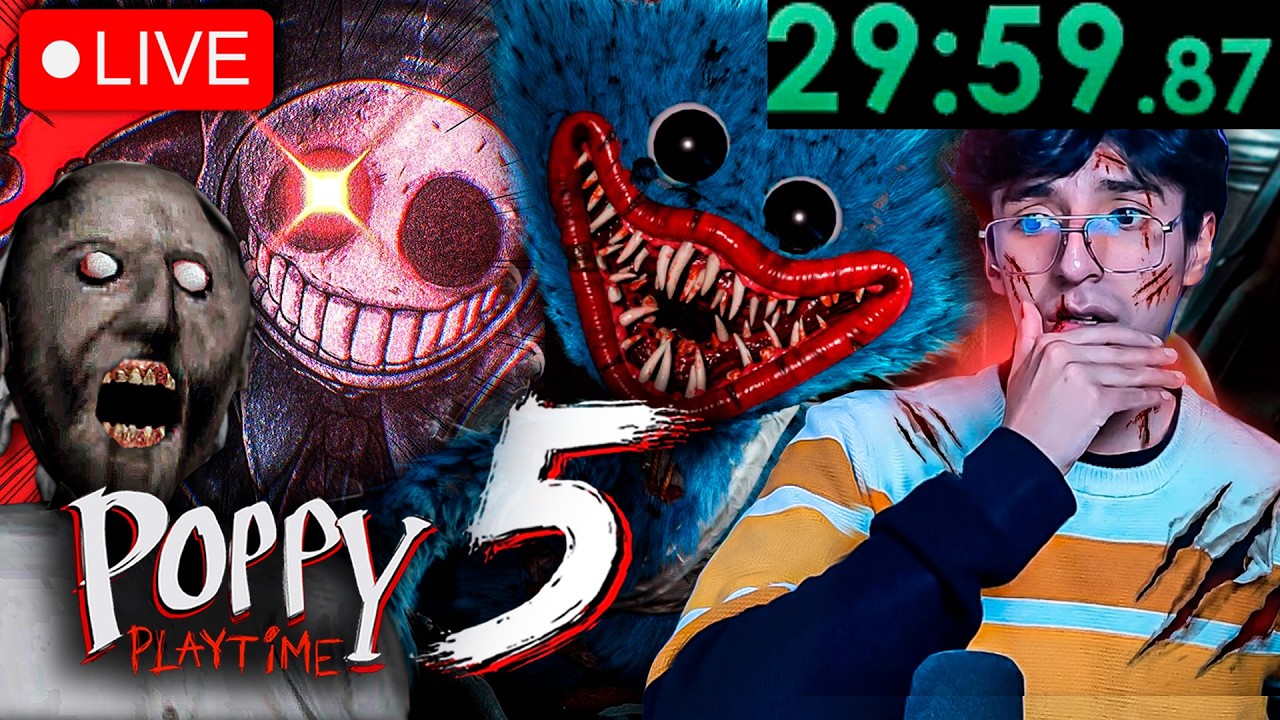 🔴 CHAPTER 5 SpeedRun de poppy Playtime & Granny