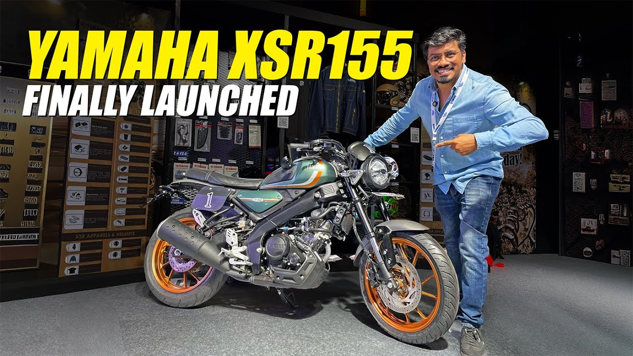 Yamaha XSR155 launched at Rs 1.5 lakh (Introductory) | Walkaround | first look | carandbike