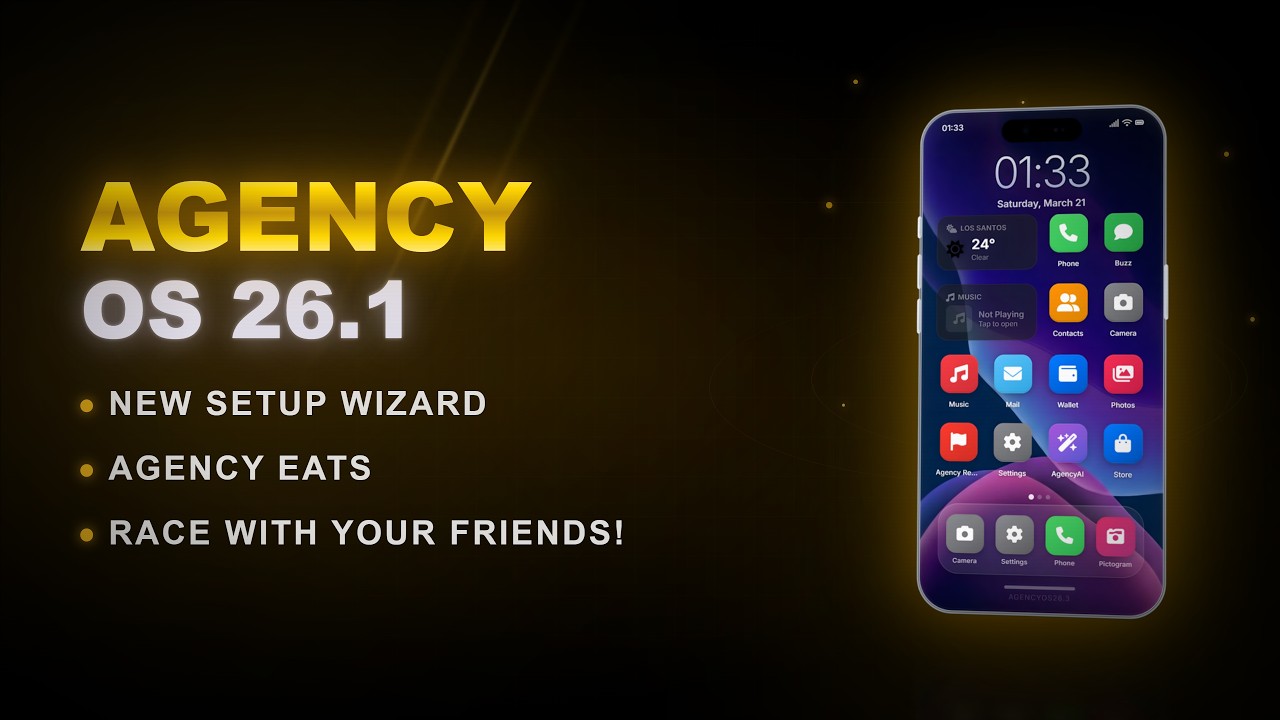 AgencyOS 26.1 | Agency-Phone Update | Fivem Phone Tutorial