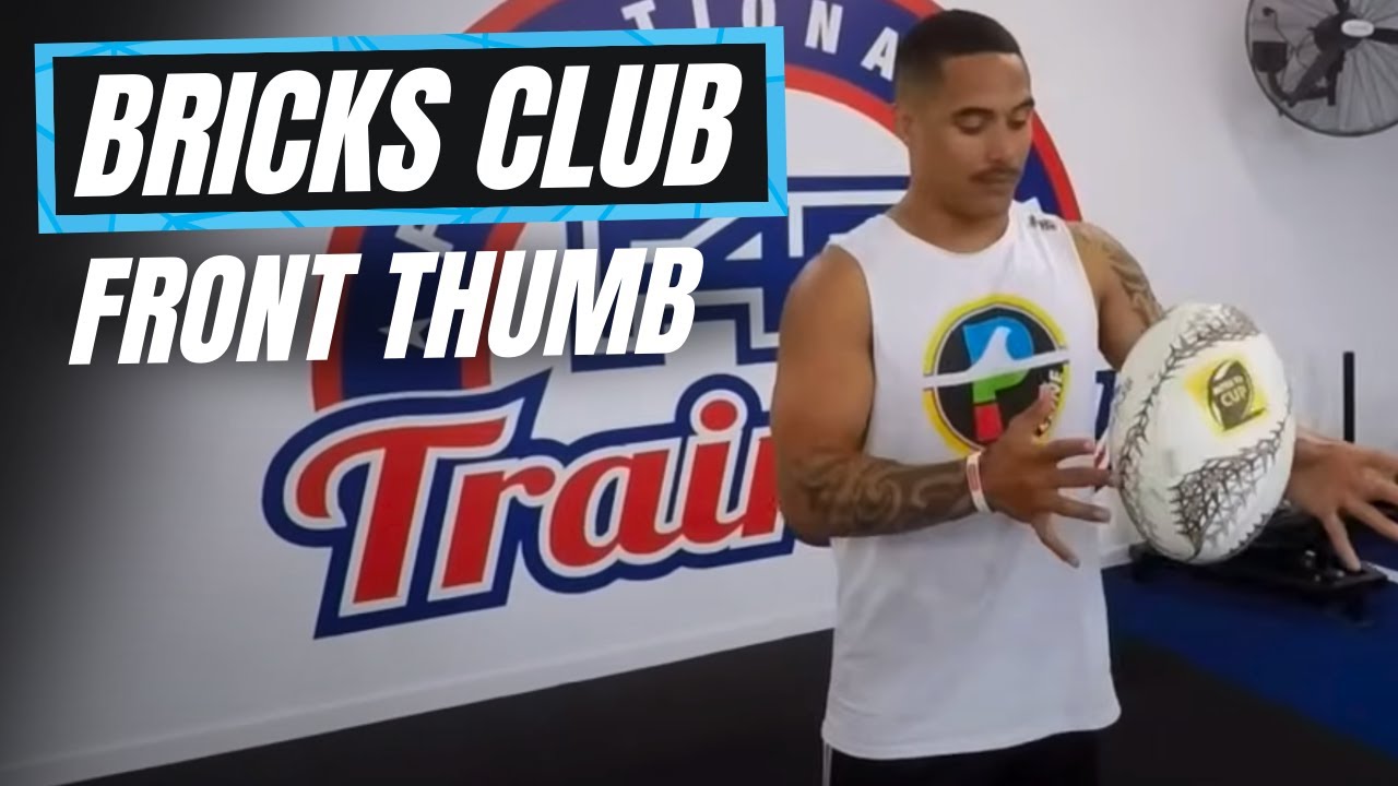 Why Is The Front Thumb So Important When Passing A Rugby Ball? @rugbybricks Peter Breen